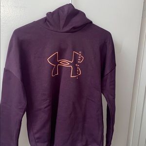 women’s under armor high neck hoodie